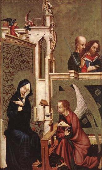 MASTER of Heiligenkreuz Annunciation oil painting picture